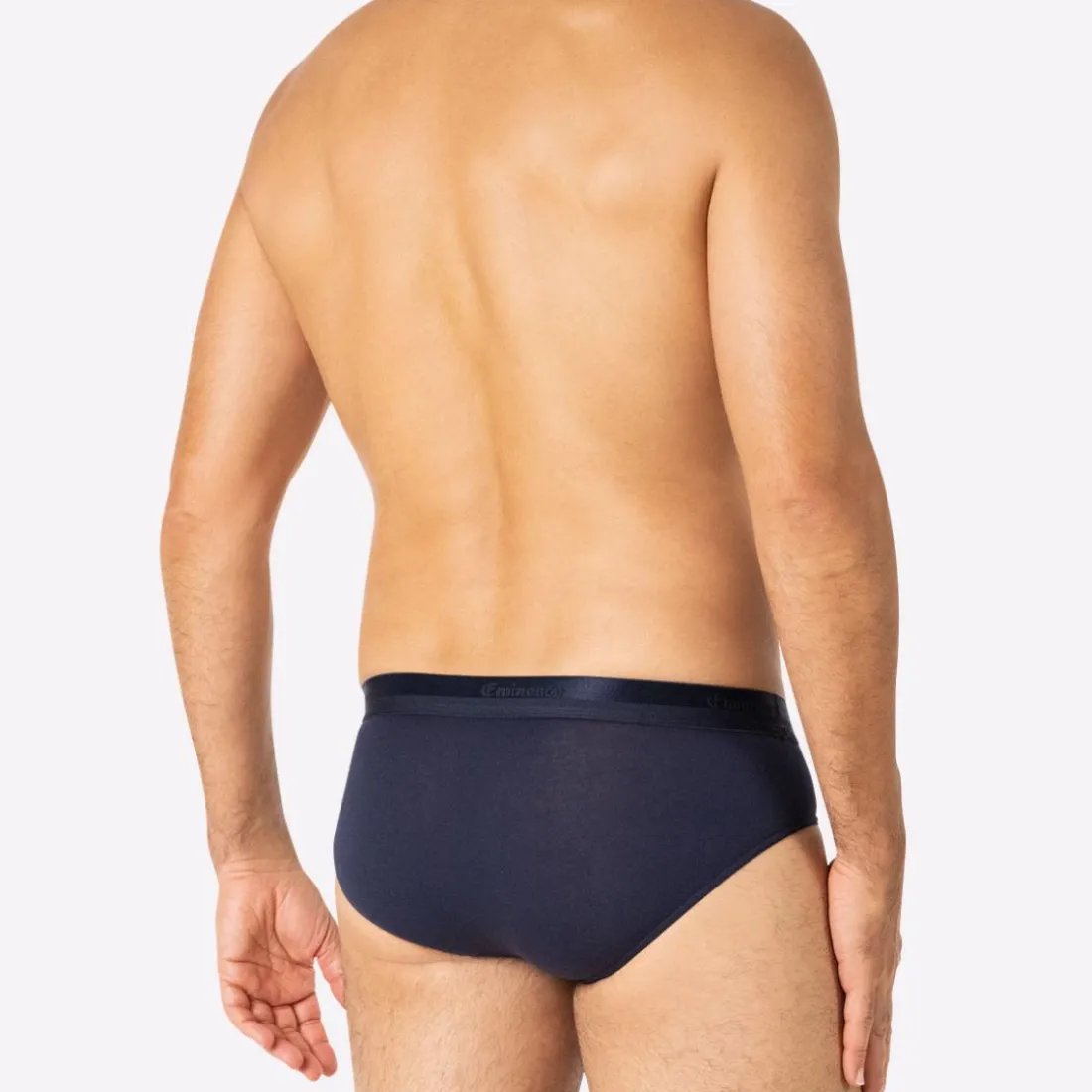 Lot de 3 slips homme Studio Eminence bleu en coton
