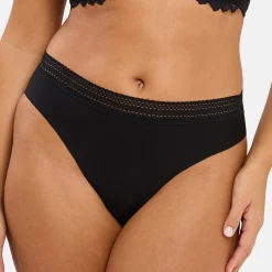 Lot de 2 slips Invisible coton - Noir