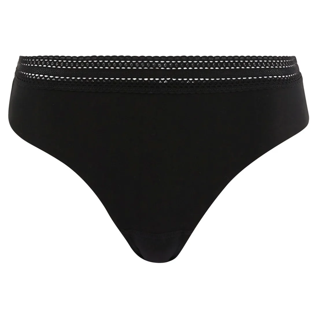 Lot de 2 slips Invisible coton - Noir