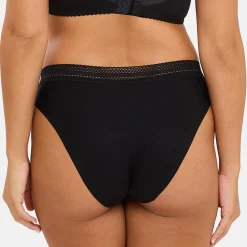 Lot de 2 slips Invisible coton - Noir