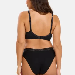 Lot de 2 slips Invisible coton - Noir