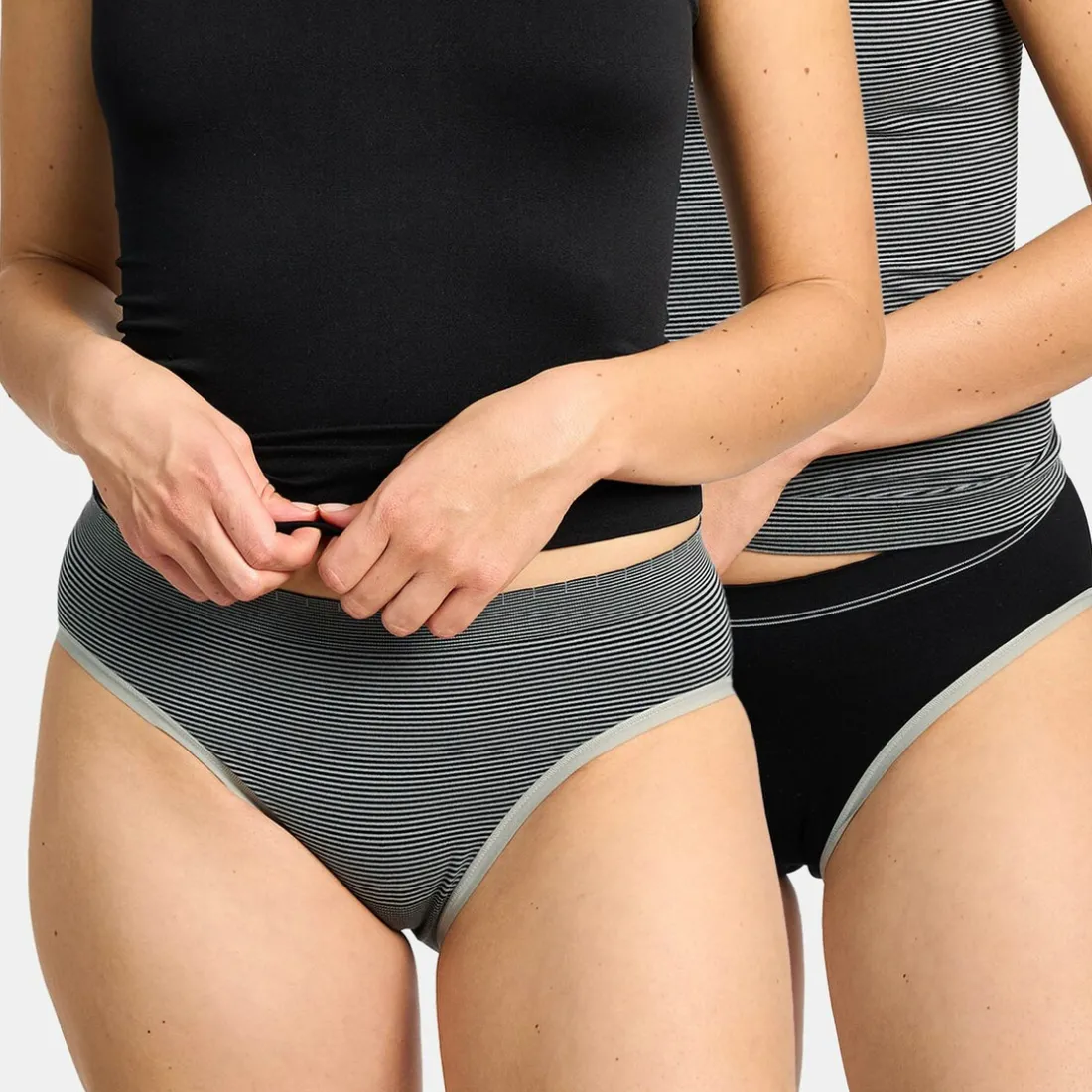 Lot de 2 Slips Noir