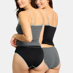 Lot de 2 Slips Noir