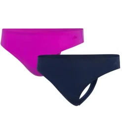 Lot de 2 Strings femme Light Flex Adidas multicolore en coton