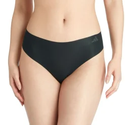 Lot de 2 Strings femme Micro Flex Adidas noir