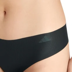 Lot de 2 Strings femme Micro Flex Adidas noir