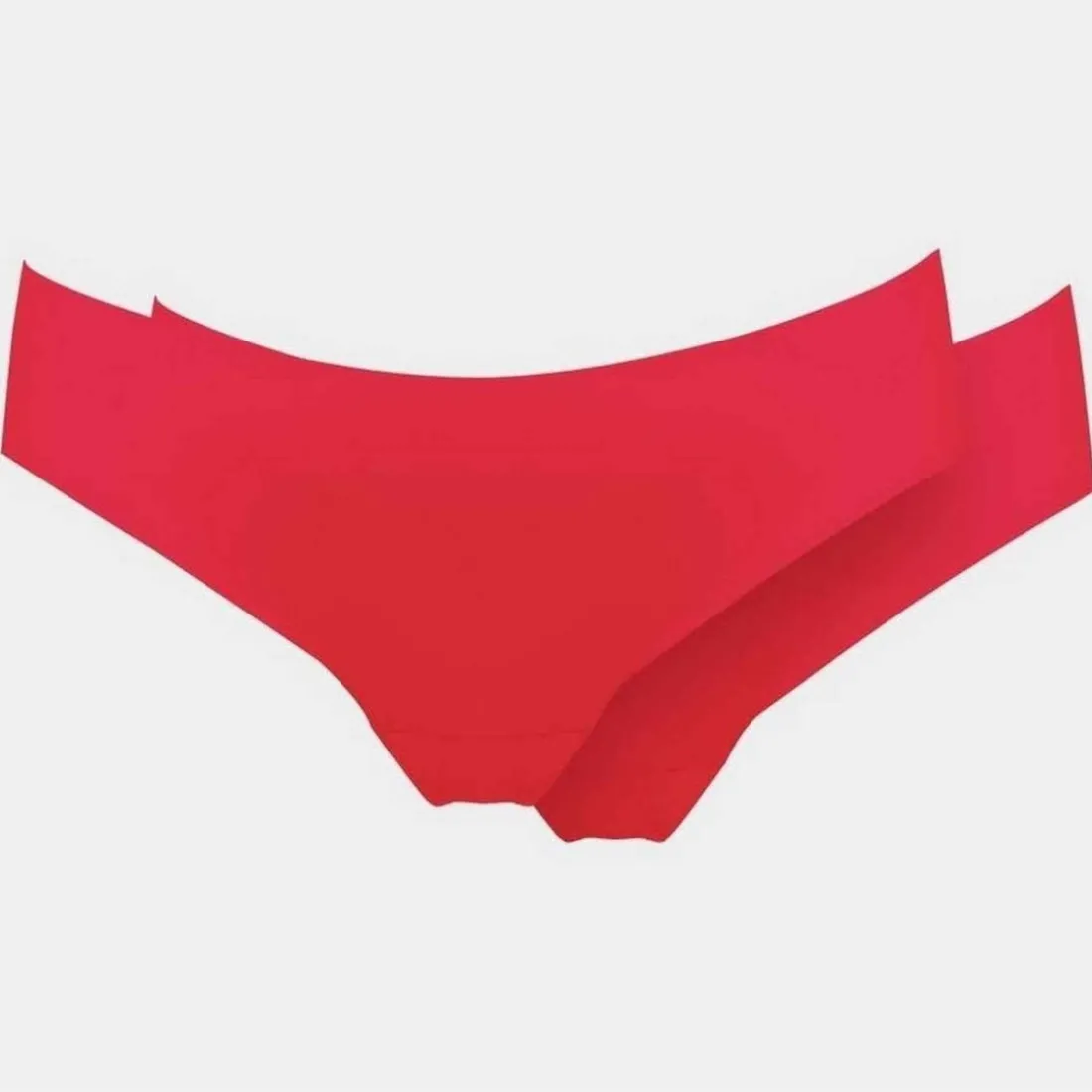 Lot de 2 Strings Invisibles rouge Magic Bodyfashion