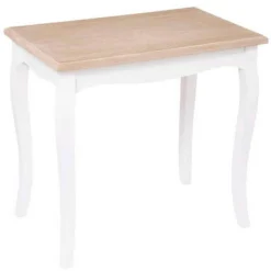 Lot de 2 Tables à Café Blanc