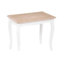 Lot de 2 Tables à Café Blanc