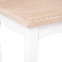 Lot de 2 Tables à Café Blanc