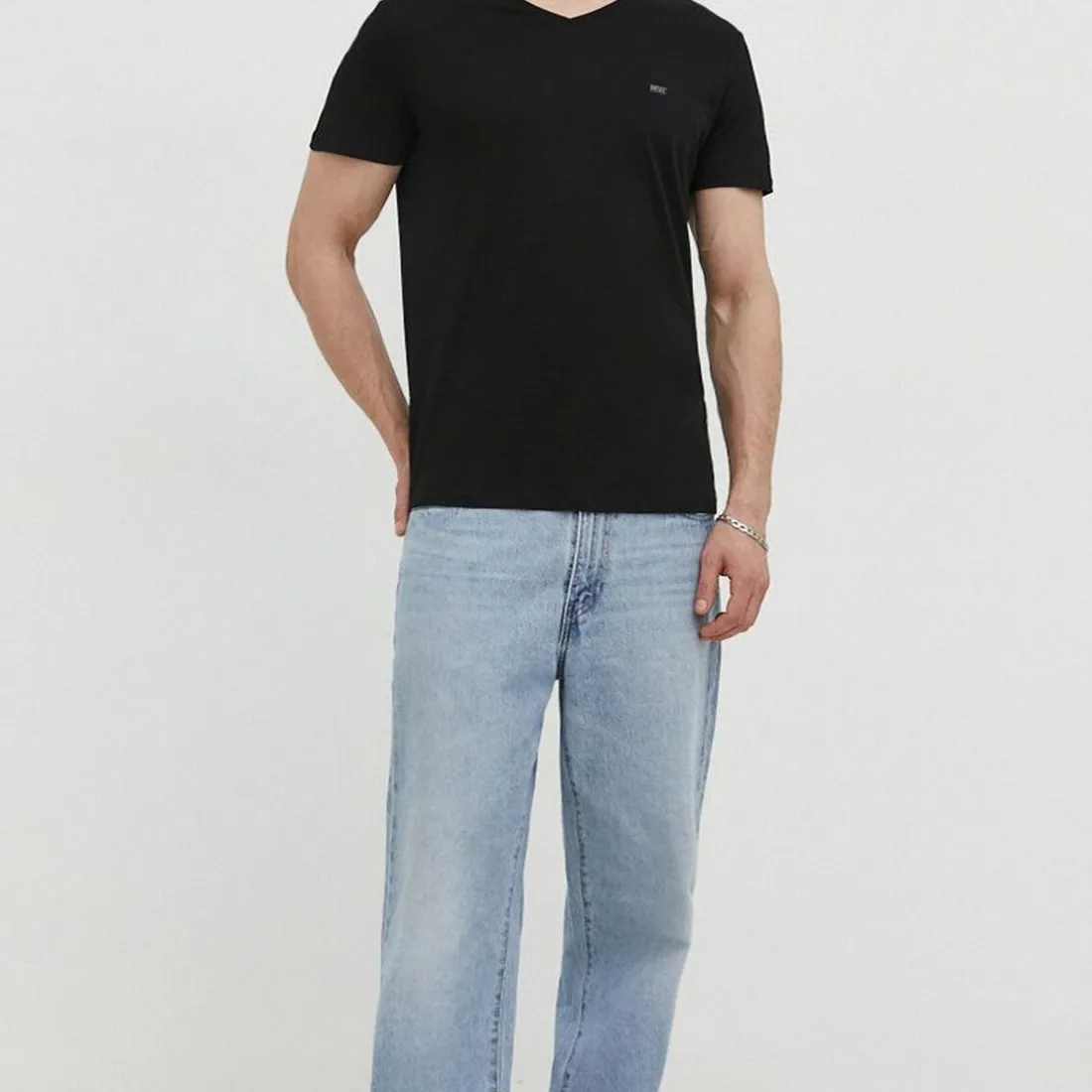Lot de 3 tee-shirt coton noir