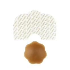 Lot de bande adhésive et caches-tétons en silicone - Marron Bye Bra