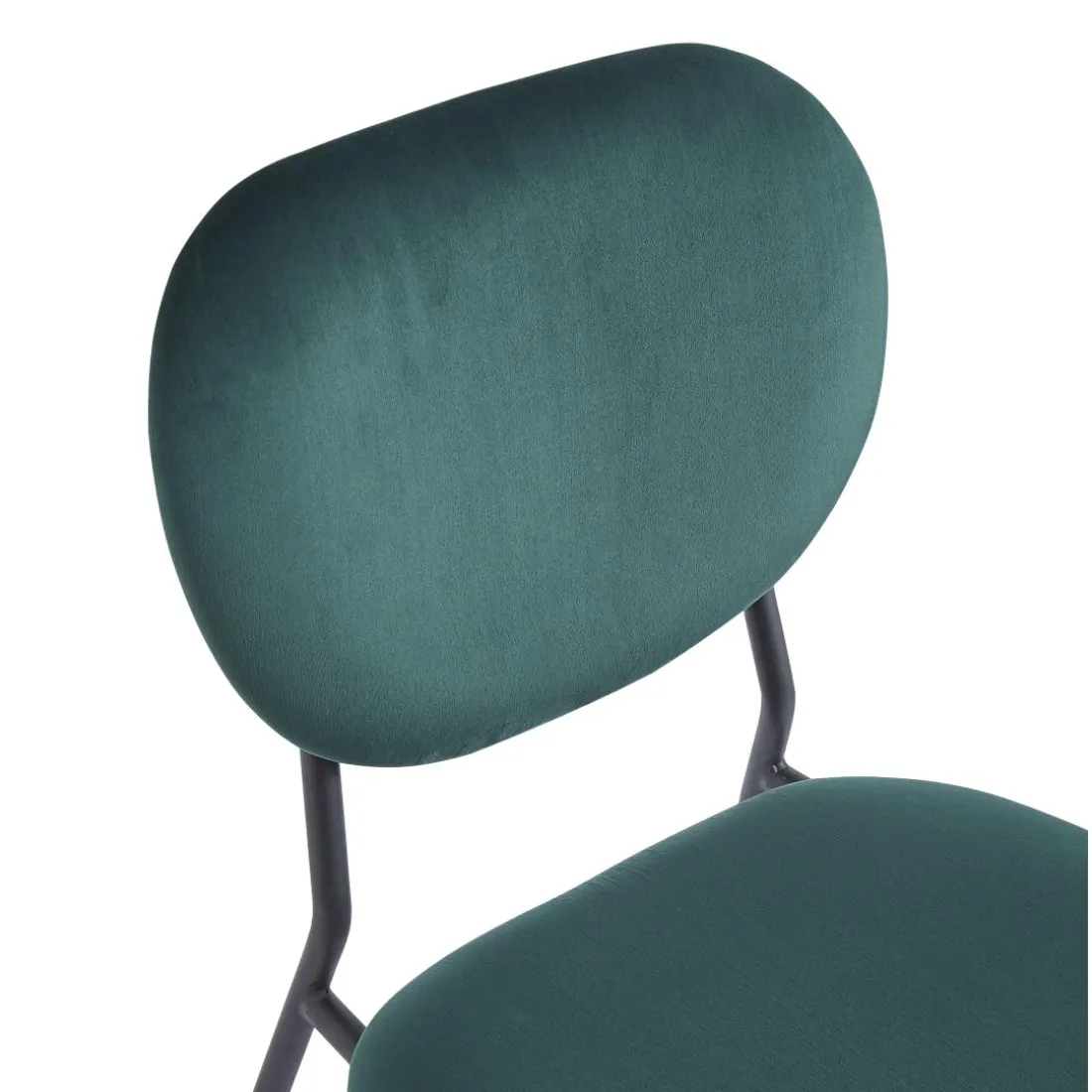 Lot de chaises SUZUKA avec son design scandinave vert