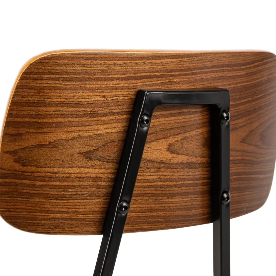 Lot de chaises VICTORIA design scandinave noir