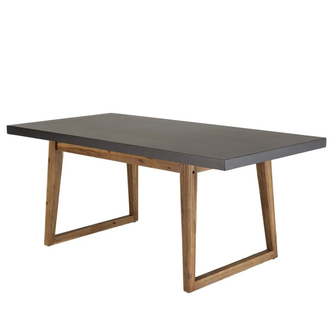 Lot jardin HOUSTON table et 2 bancs HECTOR