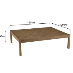 Lot n°2 Salon de jardin acacia vert sapin CELESTIN
