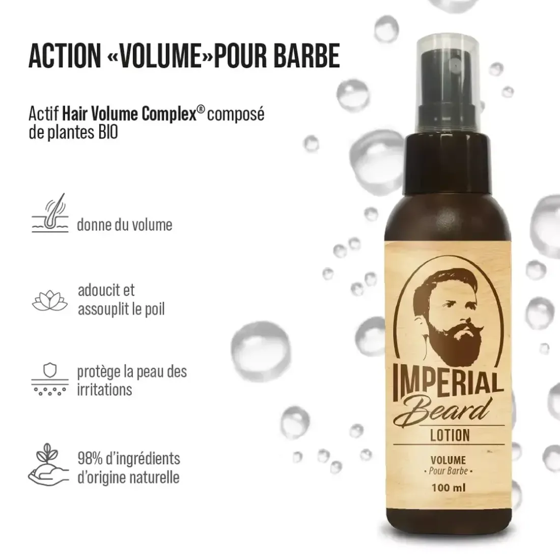 Lotion pour Barbe Volumisante