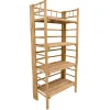 L'étagère SEMARANG design moderne et scandinave 4 niveaux larges et profonds de rangements