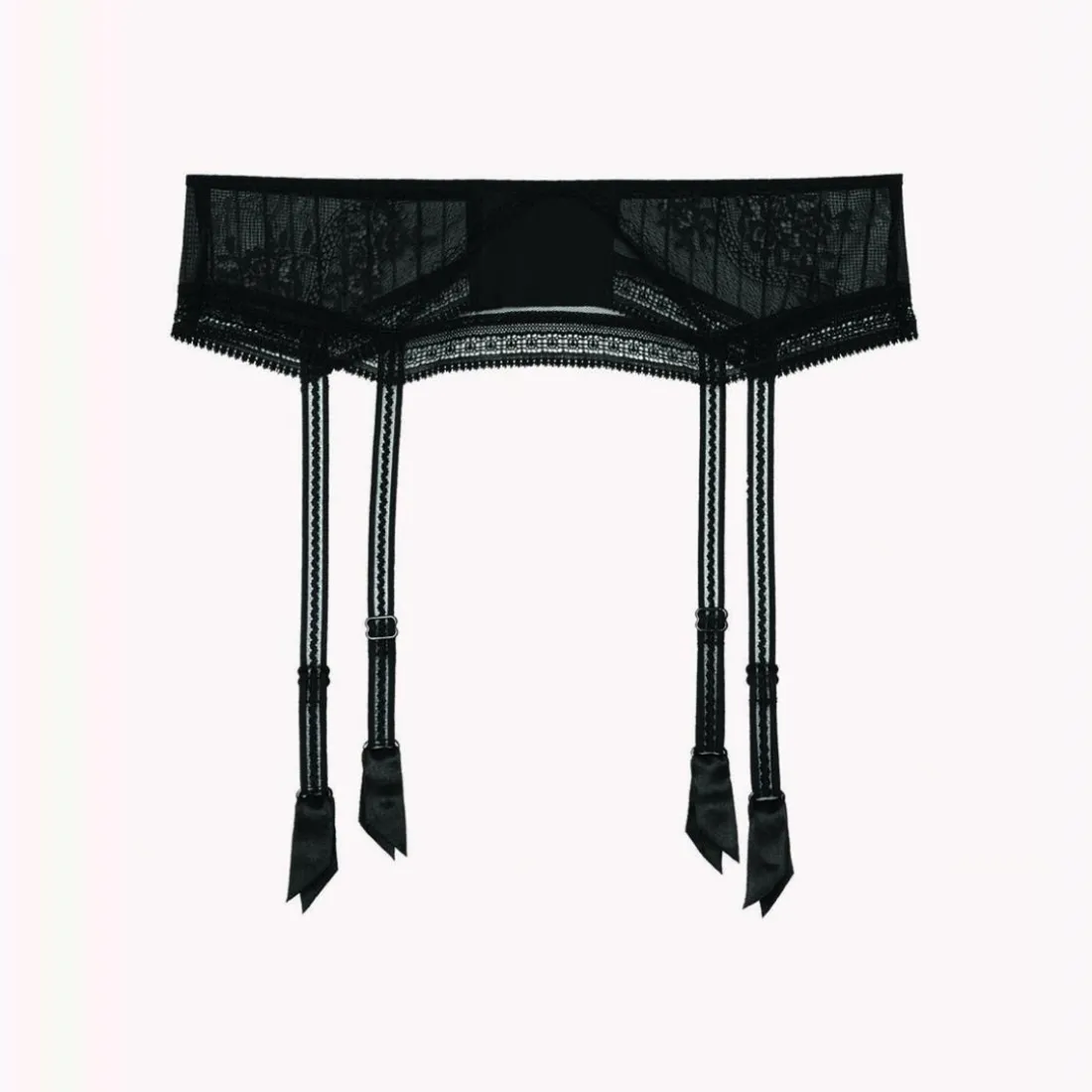 Maddie - Porte-jarretelle noir