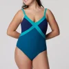 Maillot 1 Pièce Coques Sans armature Bleu - IPANEMA