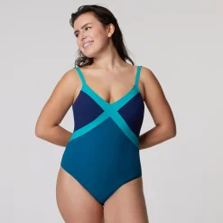 Maillot 1 Pièce Coques Sans armature Bleu - IPANEMA