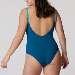 Maillot 1 Pièce Coques Sans armature Bleu - IPANEMA