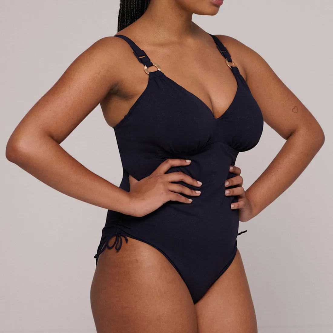 Maillot 1 pièce décolleté plongeant Dazzling