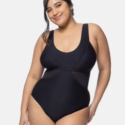 Maillot 1 pièce gainant black