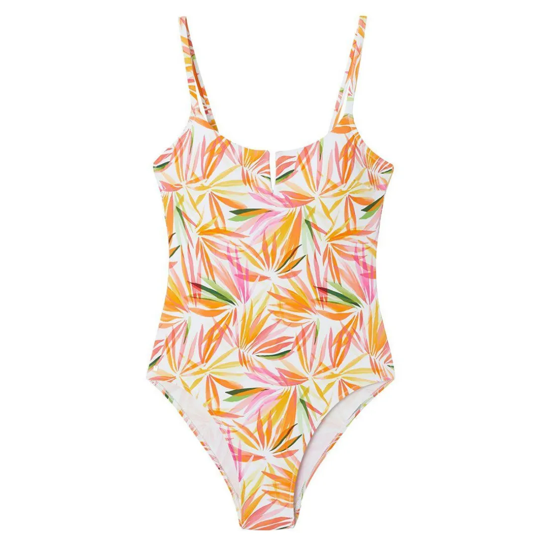 Maillot de bain 1 pièce blanc Bali