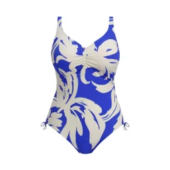Maillot de bain 1 pièce bleu
