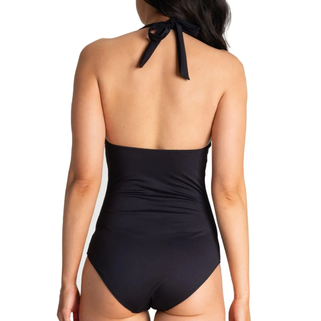Maillot de bain 1 pièce pour les règles femme Athena noir