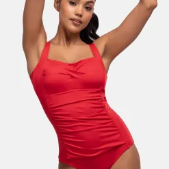 Maillot de bain gainant rouge