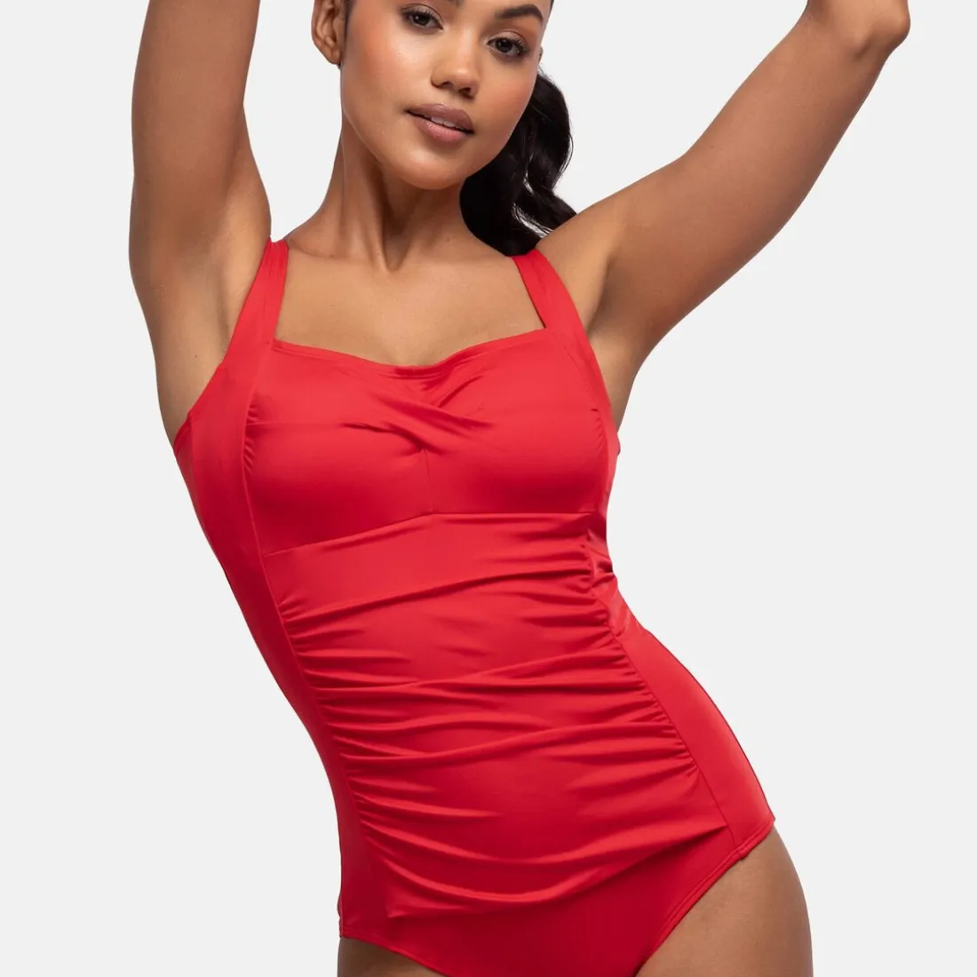 Maillot de bain gainant rouge