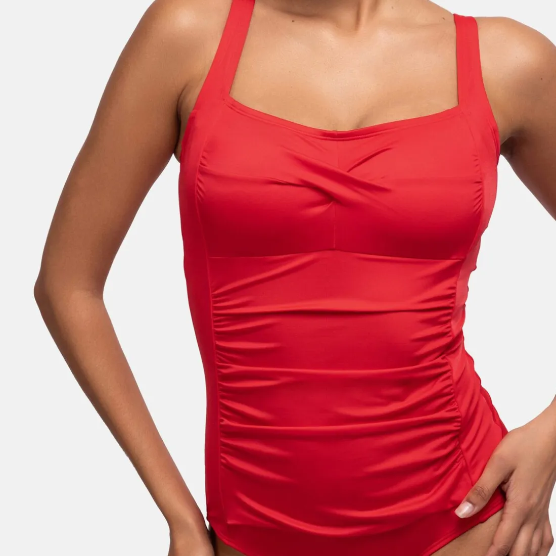 Maillot de bain gainant rouge