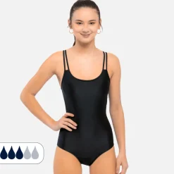 Maillot de bain Menstruel 1 pièce bretelles ajustables - Flux Moyen - Stella