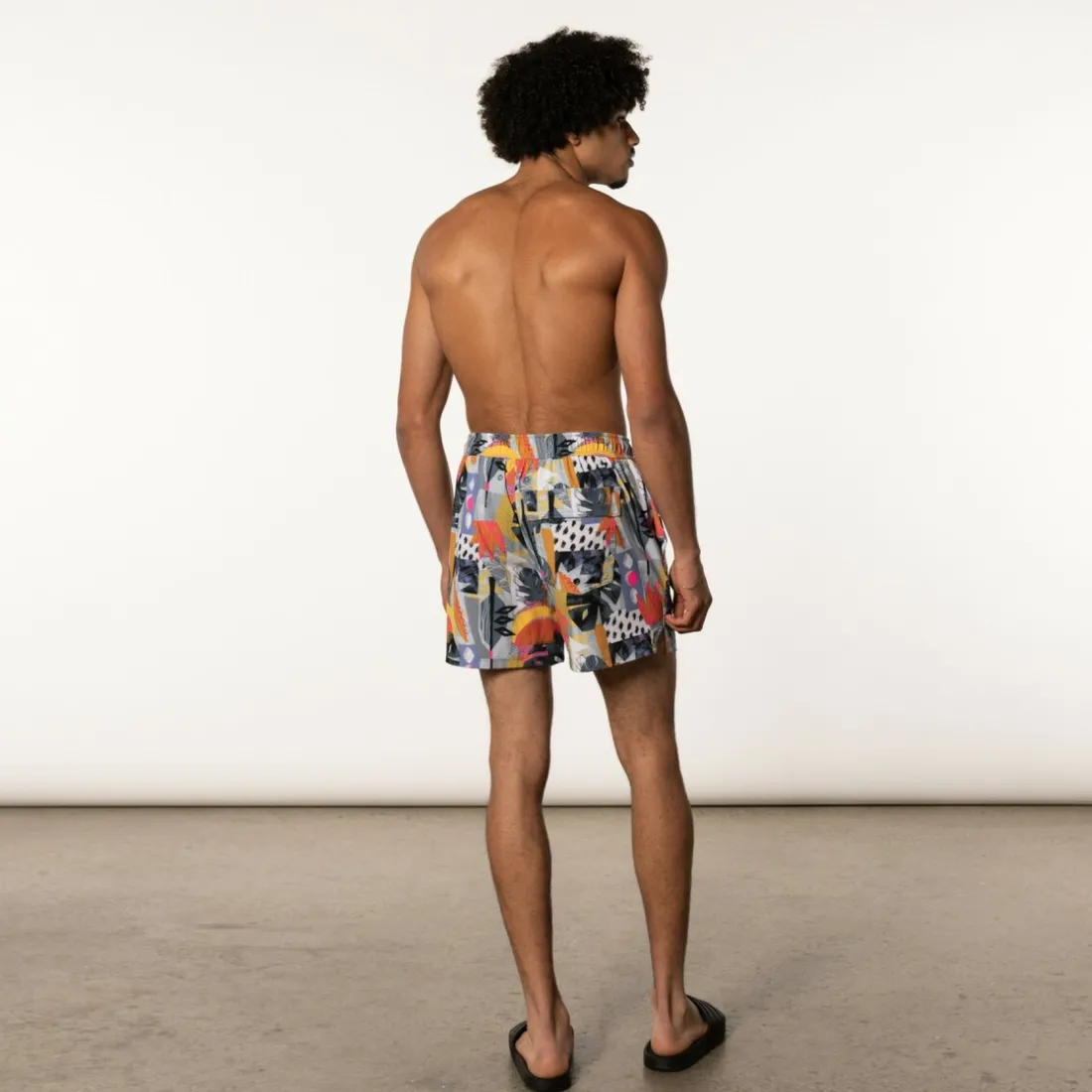 Maillot de bain Oh buoy 2n1 - Gris Saxx