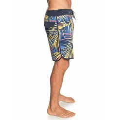 Maillot de Bain tropical bleu foncé