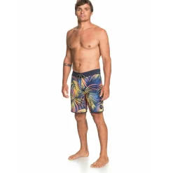Maillot de Bain tropical bleu foncé