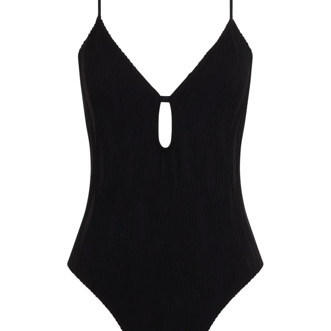 Maillot de bain une pièce sans armature - Noir