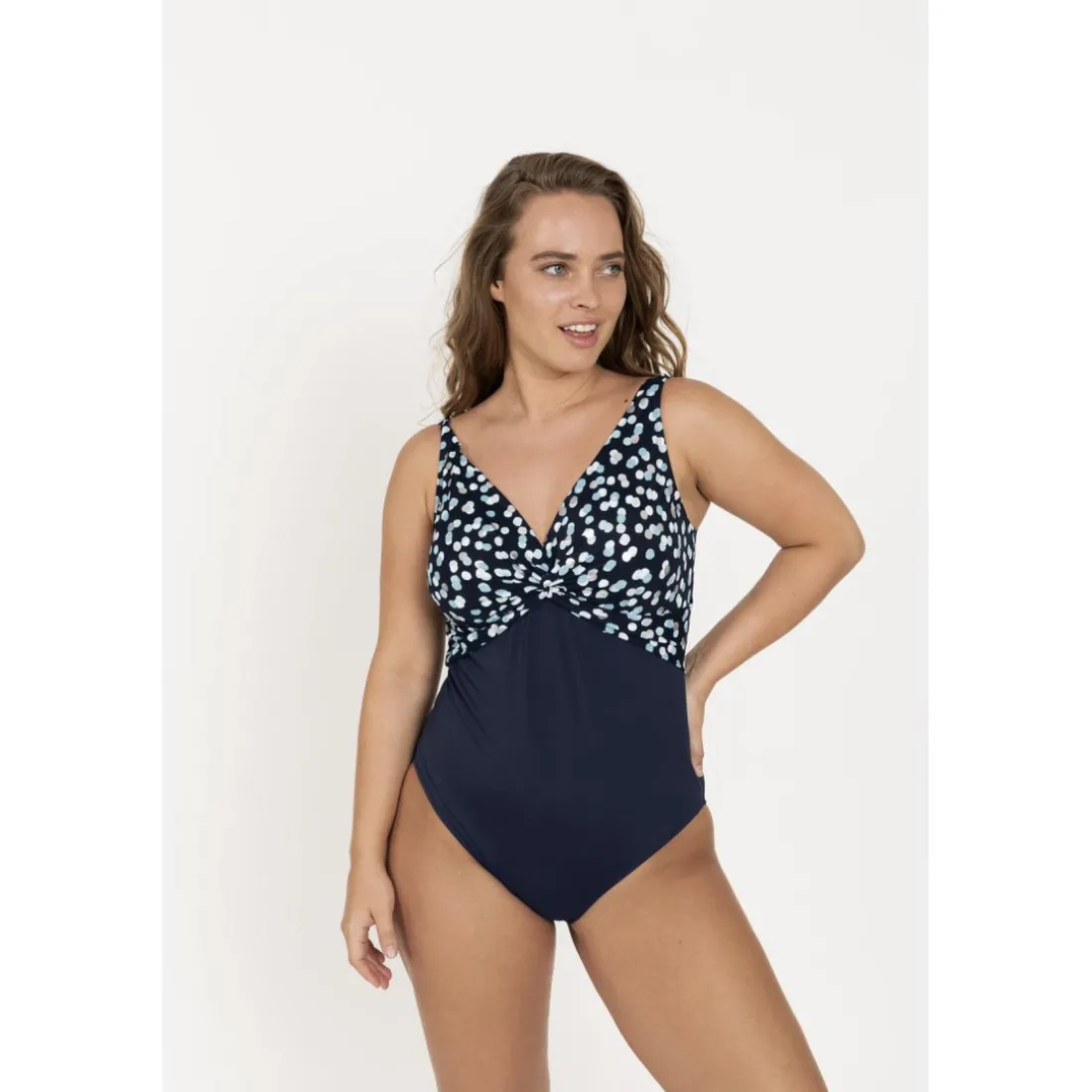 Maillot de bain une pièce sans armatures Dorina Maillots Bleu