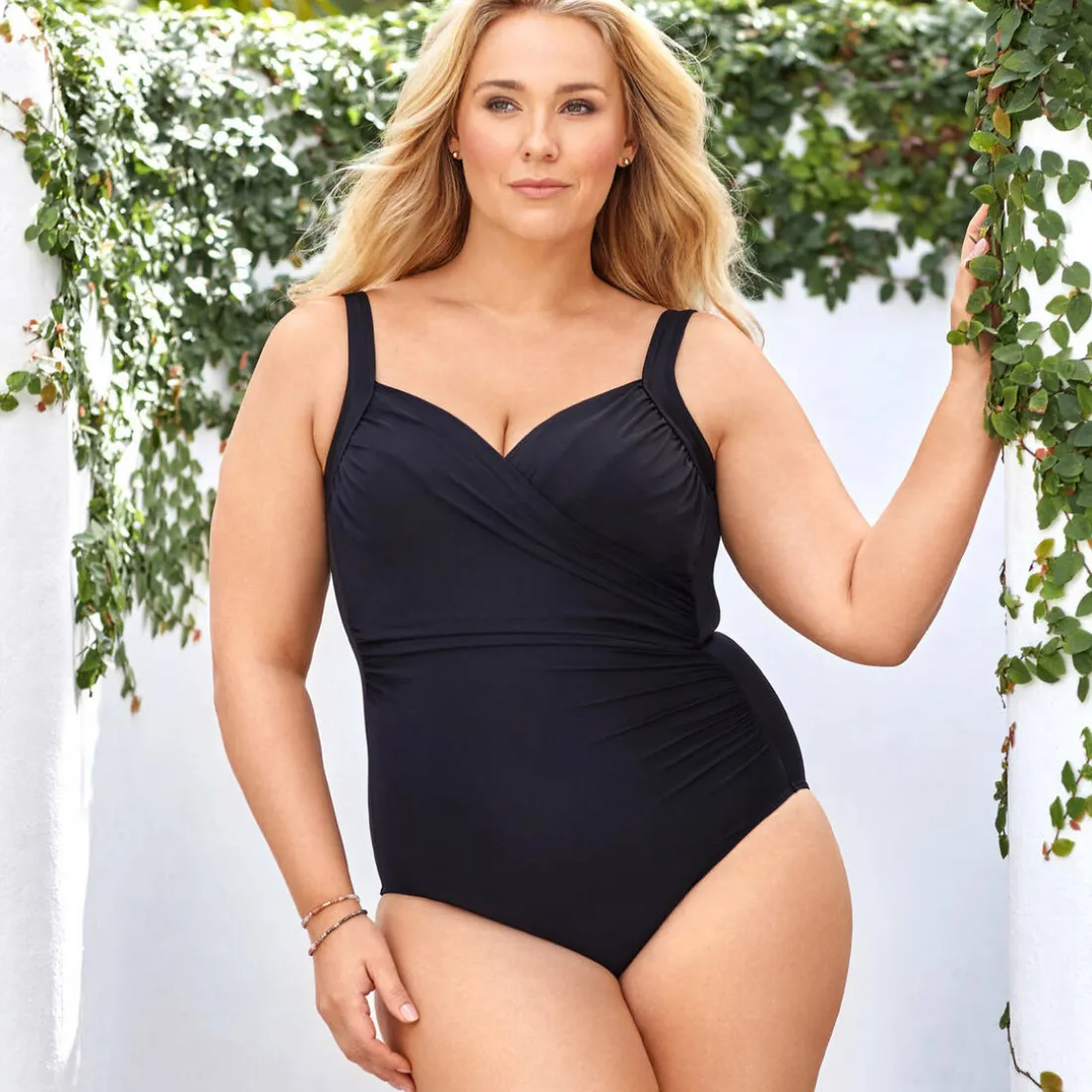 Maillot de bain une pièce gainant Bonnet B à H