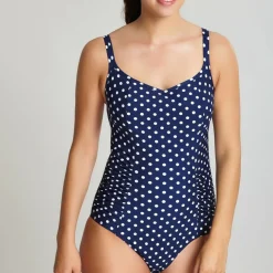 Maillot de bain une pièce bleu