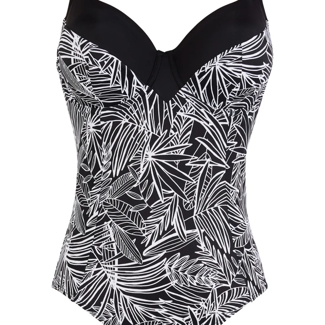 Maillot de bain une pièce avec armatures Seychelles - Noir