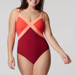 Maillot une pièce Coques sans armature - IPANEMA - Piment