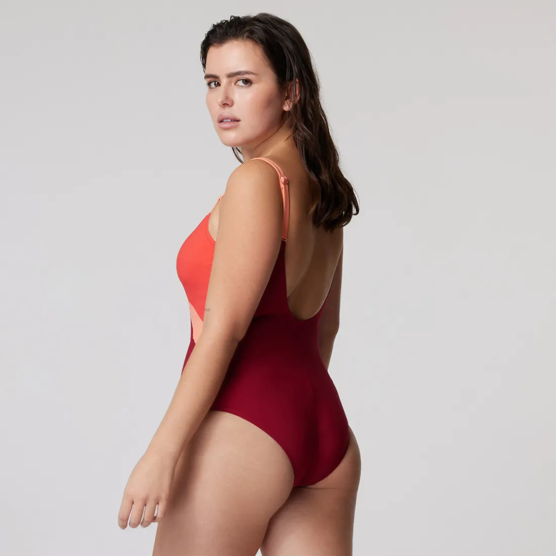 Maillot une pièce Coques sans armature - IPANEMA - Piment