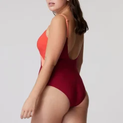 Maillot une pièce Coques sans armature - IPANEMA - Piment