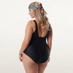 Maillot une pièce noir Porquerolles