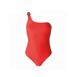 Maillot une pièce rouge Rivage