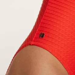 Maillot une pièce rouge Rivage