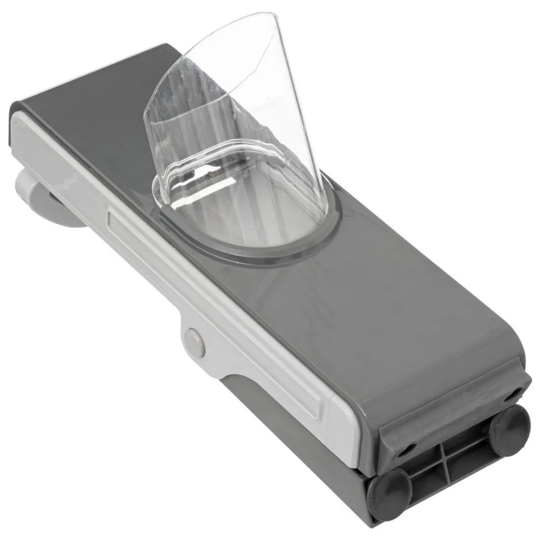 Mandoline Multi découpe PISTON noir et gris